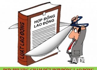 don phuong cham dut hop dong lao dong do thay doi co cau kho khan